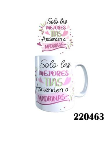 Taza frase solo LAS mejores tias ascienden A madri
