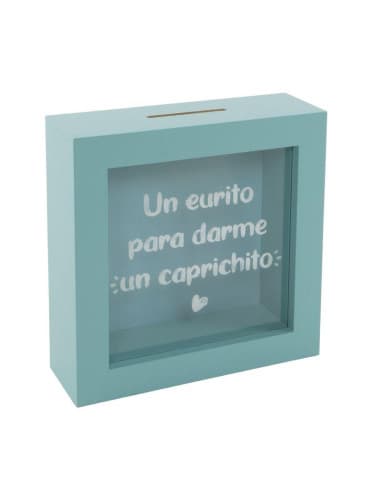 Hucha DE madera capricho (6 - 12)