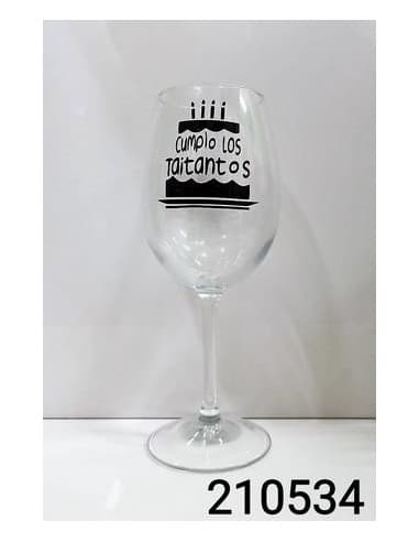 Copa frase cumplo LOS taitantos