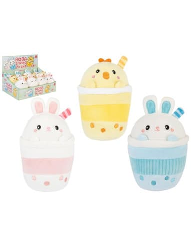 14CM boba animals easter chick