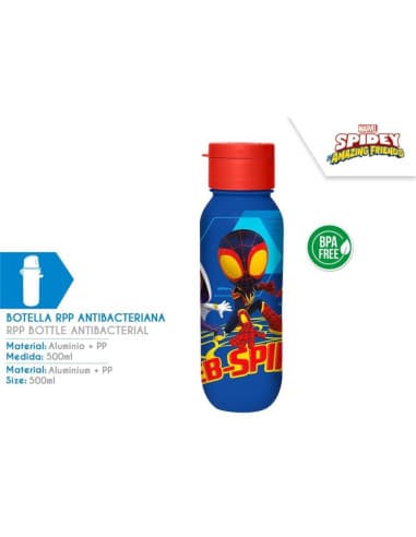 Botella 500ML spidey (12X4)