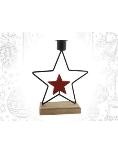 Posavelas estrella rojo