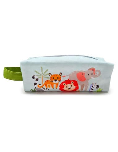 Estuche DE tela oxford animales zooniverse