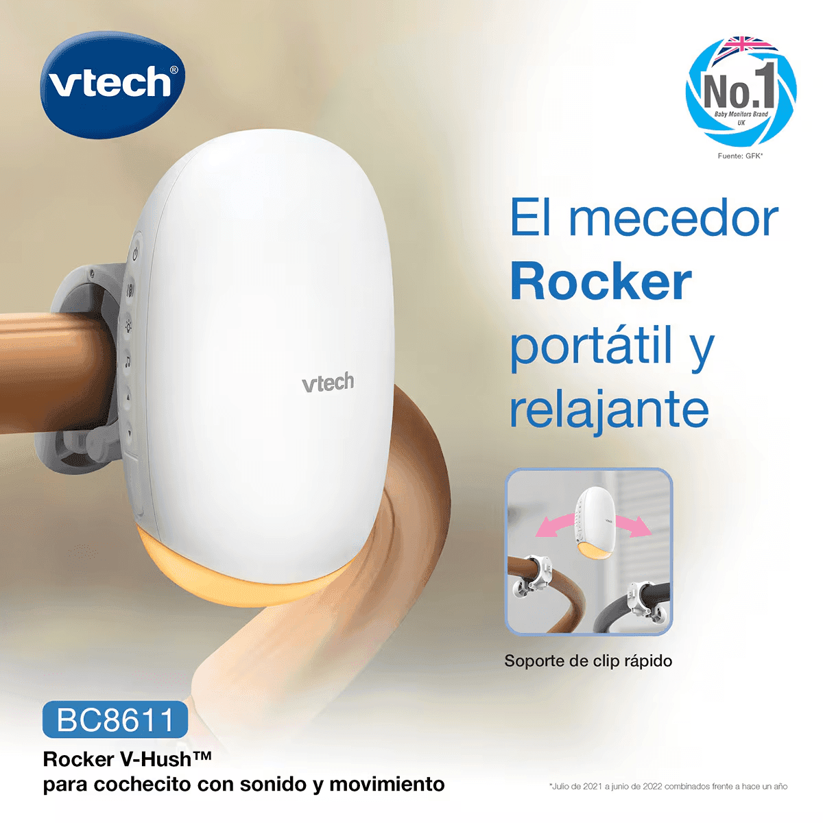 Sistema Balanceo Automatico V-Hush Rocker Vtech