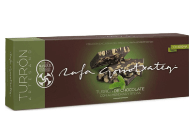 Turrón de chocolate con almendras, Rafa Gorrotxategi