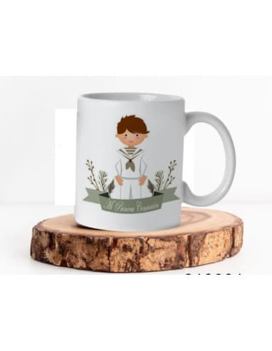 Taza frase comunion niño