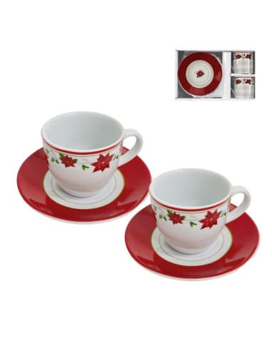 Juego cafe 2X80ML navidad (4/8 - 12)