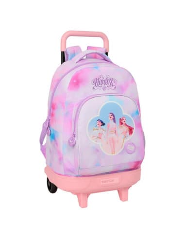 Mochila GDE. c/ruedas compact extraible k-pop demo