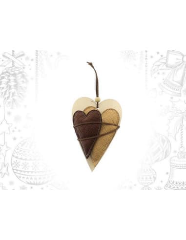 Colgante corazones