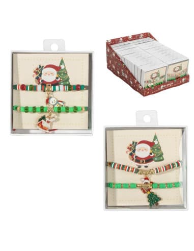 Juego DE 2 pulseras navidad 2M (24 - 48)