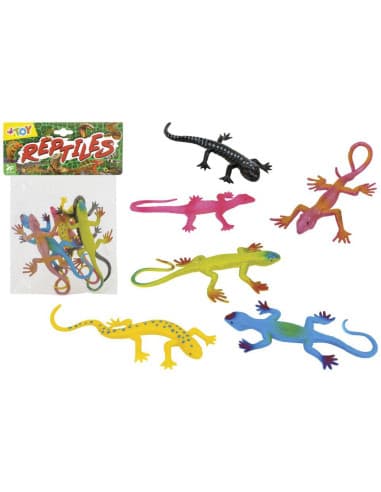 Animals reptil 6PCS