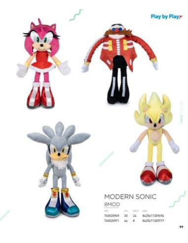 Peluche eggman modern 31CM