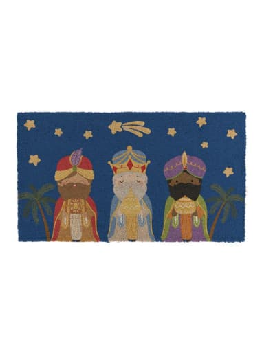 Felpudo 40X70 antides. reyes magos (4/8 - 12)