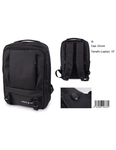 Mochila laptop intex-itech I3/20