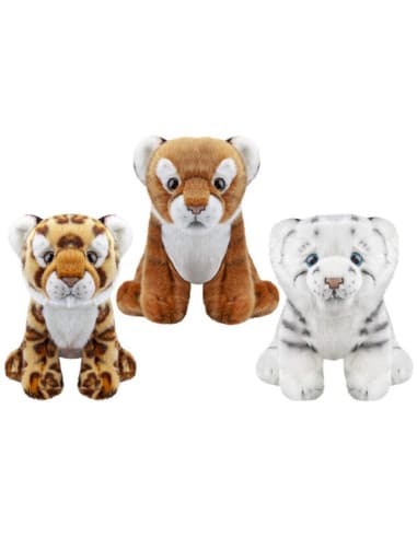 25CM premium plush tigers