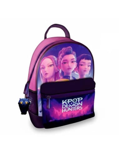 Mochila fashion material PU k-pop demon hunters