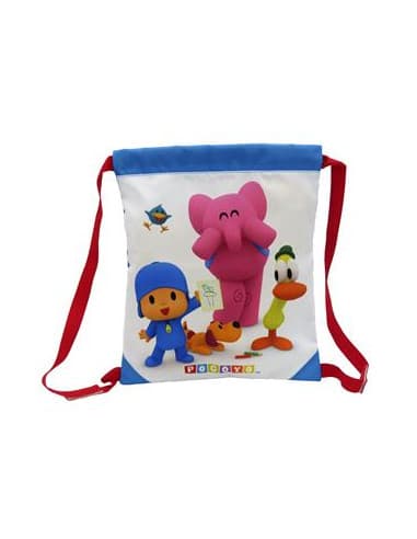 Mochila saco 30 X 35 CM pocoyó