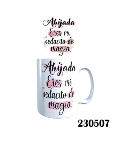 Taza frase ahijada eres MI pedacito DE magia