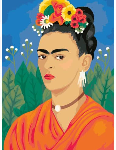 Puzzle ravs canvas - frida kahlo