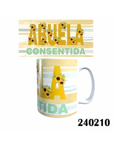 Taza frase abuela consentida