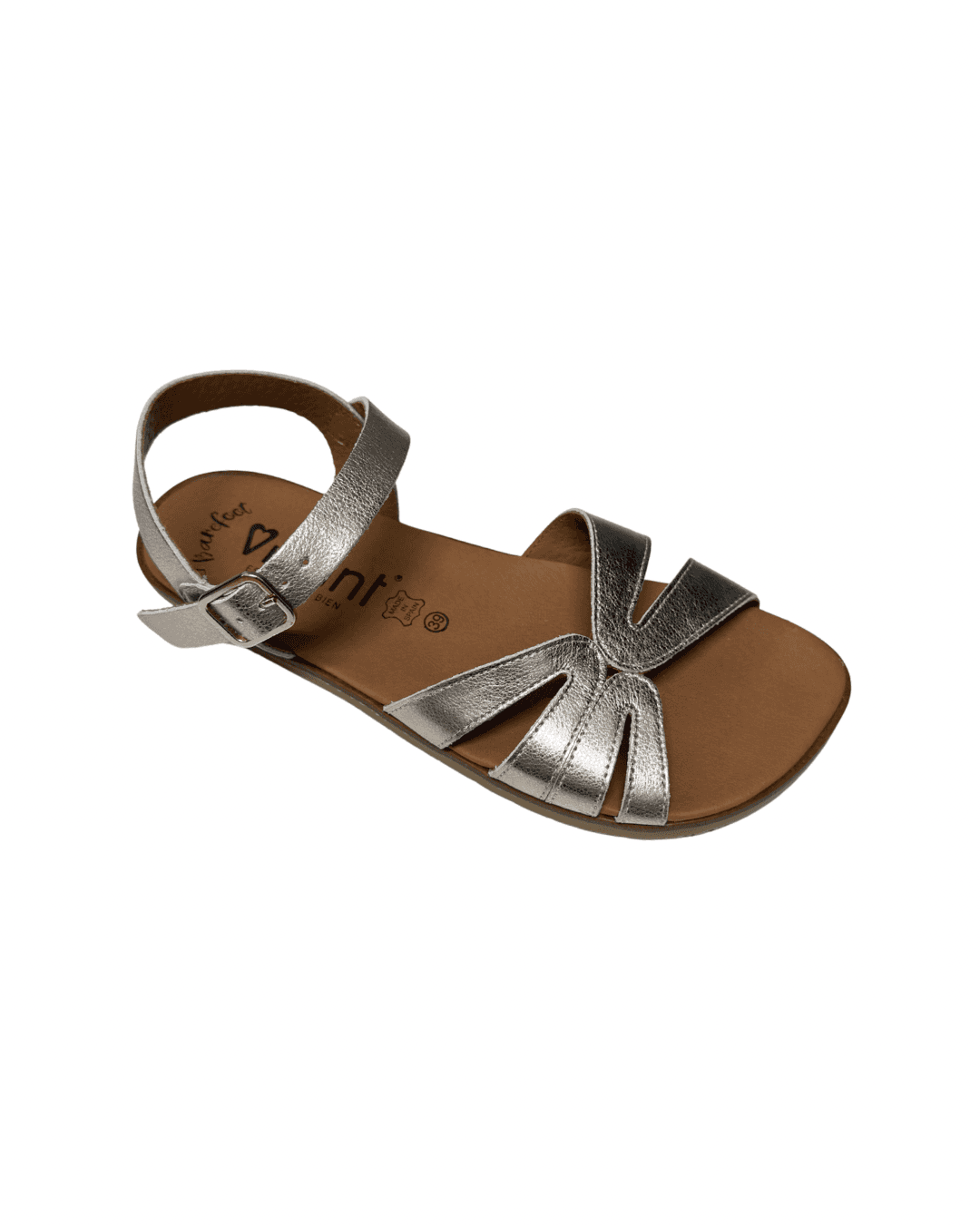 Sandalia Velvet Platino- Vivant