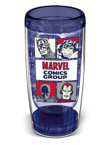 Stor vaso PS doble pared antivuelco 705 ML marvel