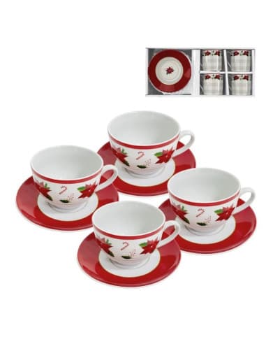 Juego DE cafe 4X220ML navidad (2/4 - 8)