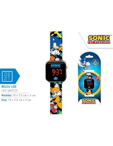 Reloj LED sonic (6x8)
