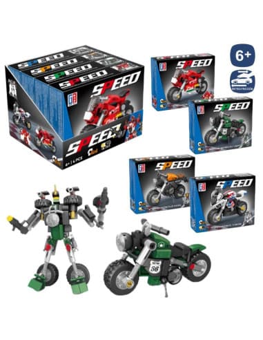 S/135 maqueta bloques moto 4/M