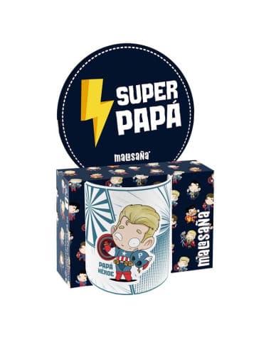Taza 330 ML / MUG 330 ML - papá héroe