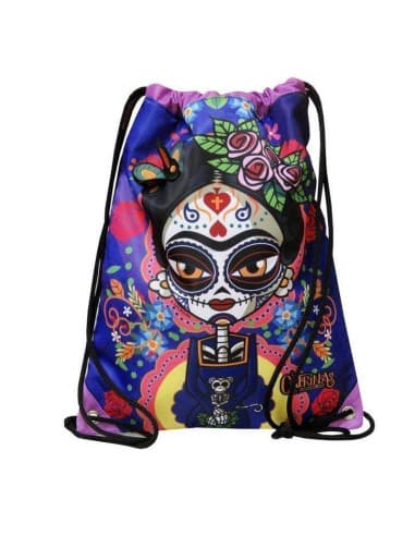 Mochila saco 34X44 catrinas - matilda