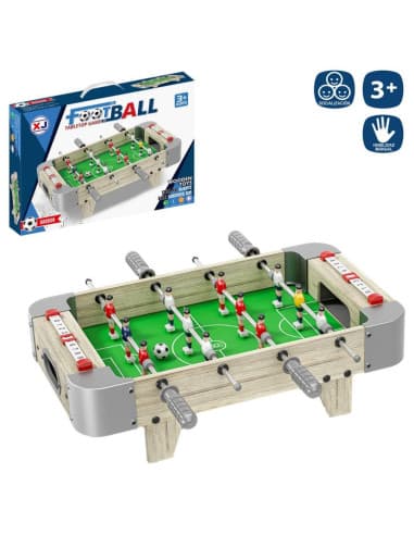 Futbolín madera 53 X 31 X 15 CM