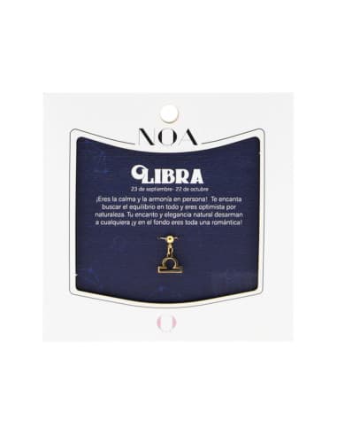 Charm DE acero dorado - libra