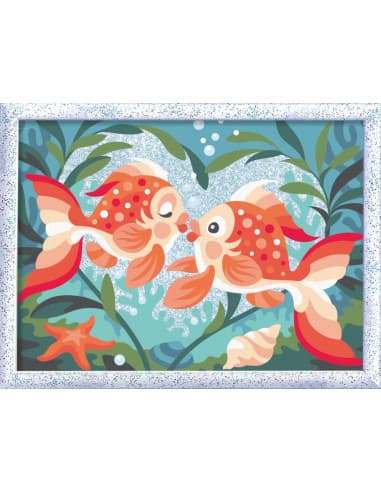 Puzzle fish IN love