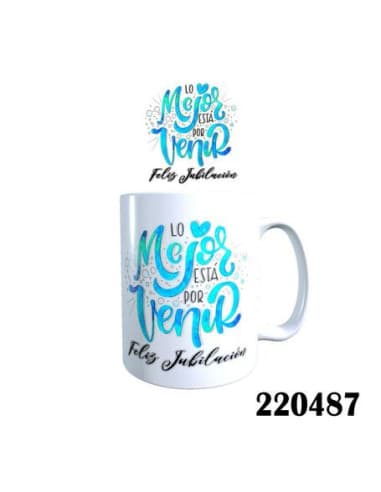 Taza frase LO mejor esta POR venir
