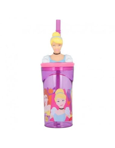 Stor vaso figurita 3D 360 ML disney princess brigh