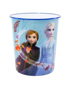 Stor papelera frozen II blue forest