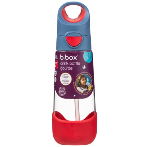 Botella Tritan con Pajita 600ml B.box