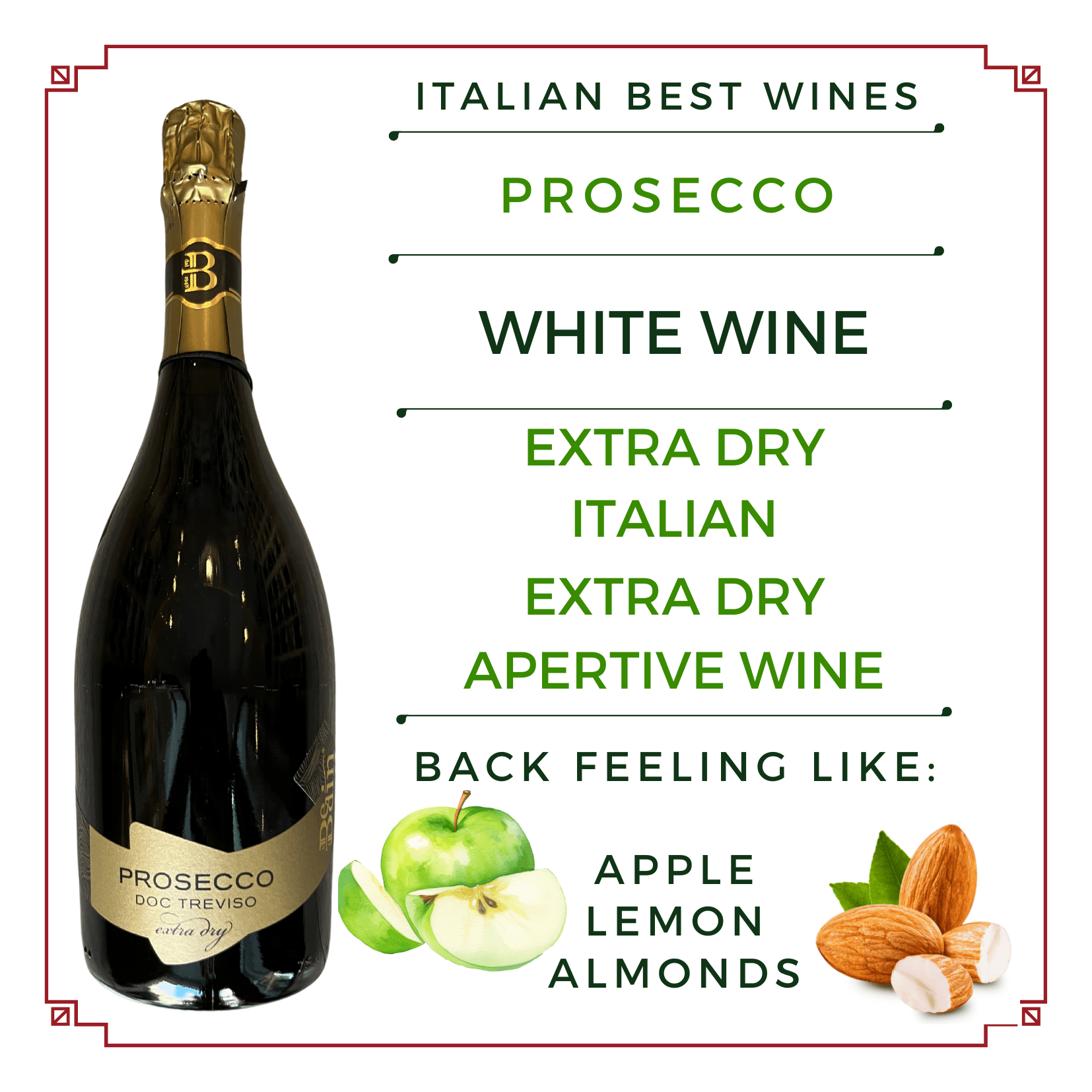 PROSECCO extra dry