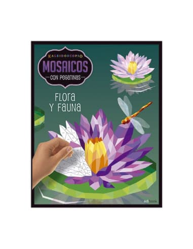 Kaleidoscopio - mosaicos CON pegatinas - flora Y F