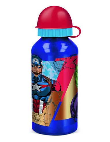 Stor botella aluminio pequeña 400 ML avengers seve