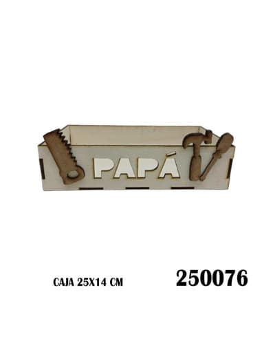 Caja frase padres herramientas