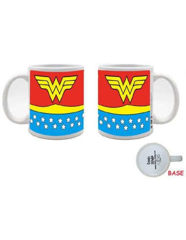 Taza wonder woman traje