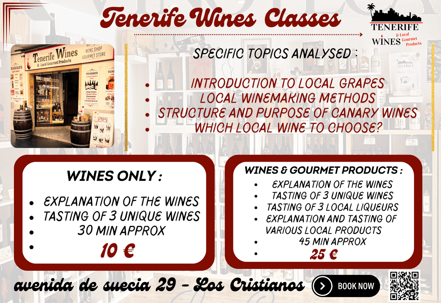 Tenerife Wine Tasting