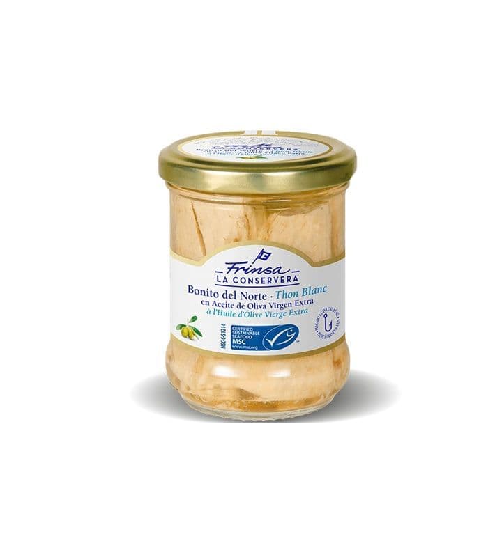 Bonito del Norte en tarro con aceite de oliva virgen extra