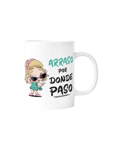 Taza - arraso POR donde paso