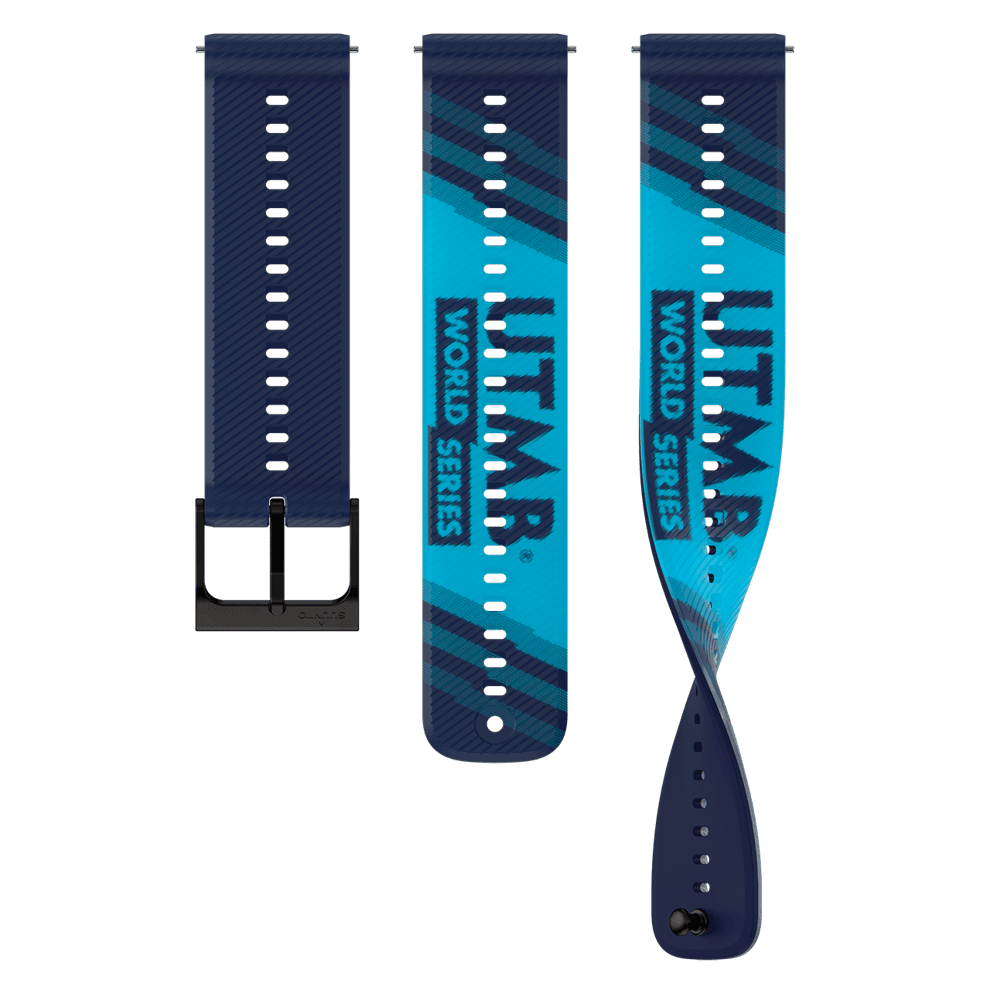Suunto 22 mm Athletic 6 Silicone Strap Utmb Ws