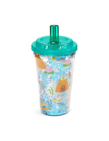 Vaso DE plástico inastillable capibara