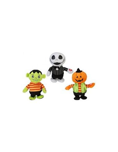 Peluche halloween CON movimiento Y camina 6PC 18