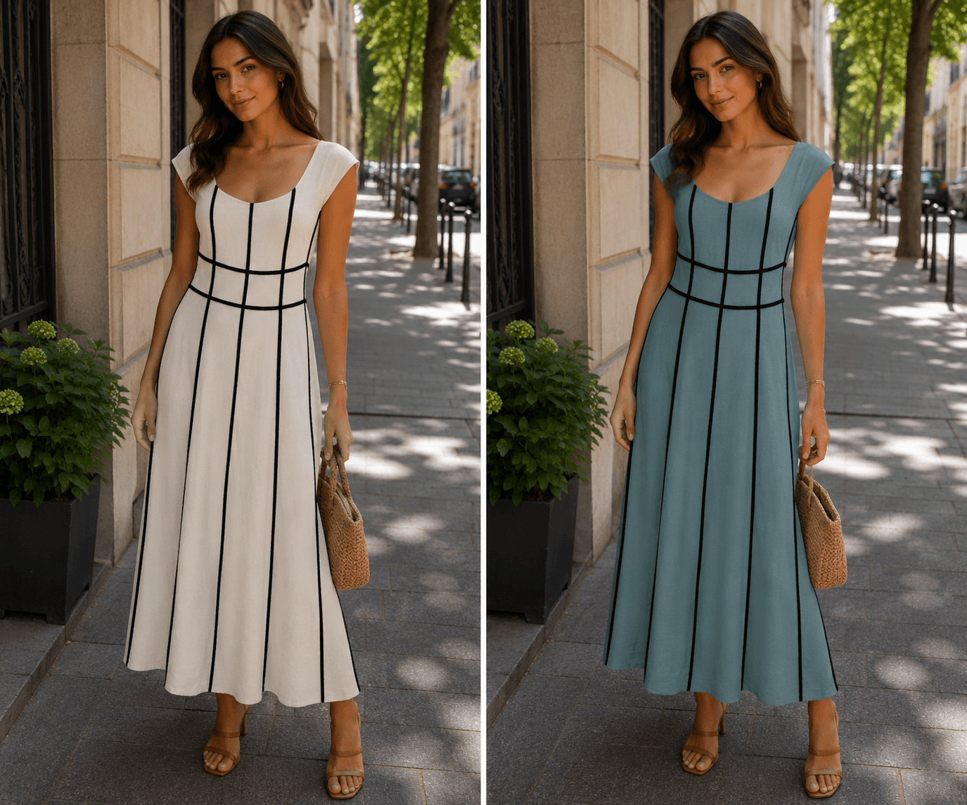 Vestido Midi Raya